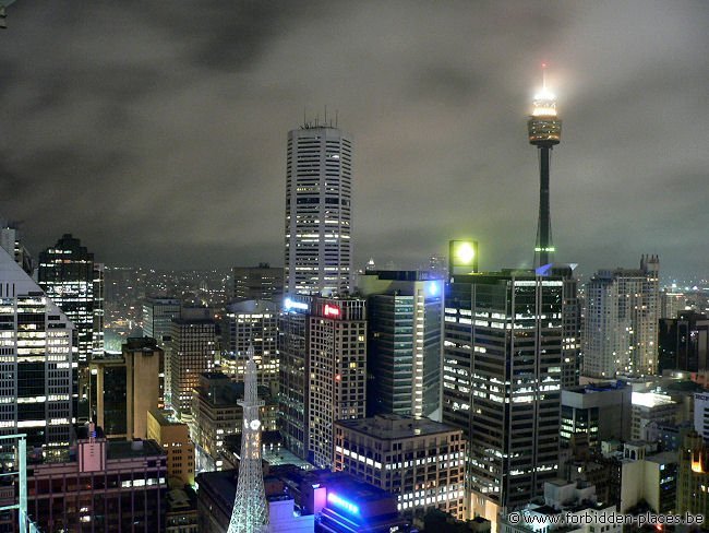 Australian rooftops - (c) Forbidden Places - Sylvain Margaine - Sydney, Central Business District
