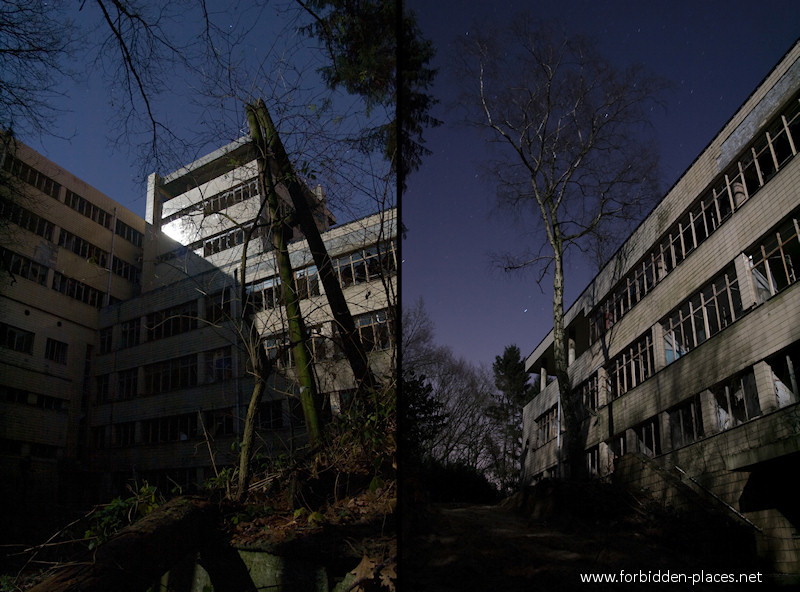 El Sanatorio Joseph Lemaire - (c) Forbidden Places - Sylvain Margaine - 5- Outside.