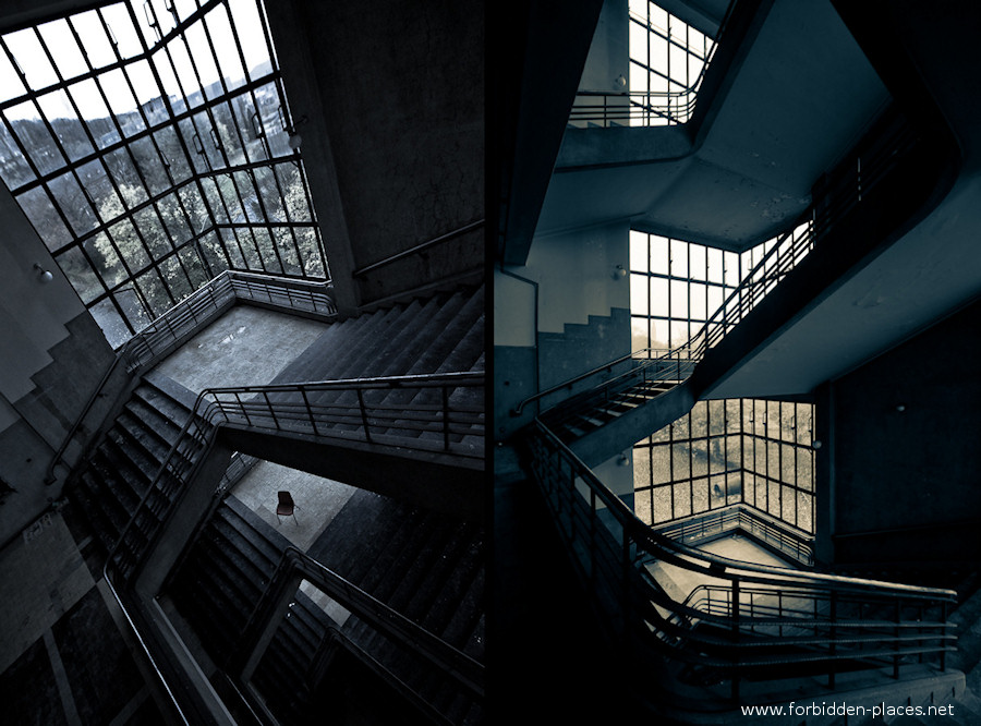 Val Benoît's University - (c) Forbidden Places - Sylvain Margaine - 4- Dark perspectives.