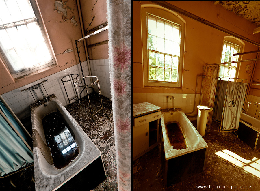Cane Hill Asylum - (c) Forbidden Places - Sylvain Margaine - 3- Tubs.