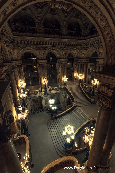 The Palais Garnier - (c) Forbidden Places - Sylvain Margaine - 11 - Balconies.