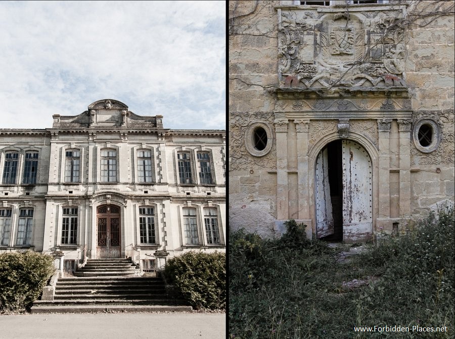 Châteaux abandonnés du Sud-Ouest - (c) Forbidden Places - Sylvain Margaine - 6- Facades.